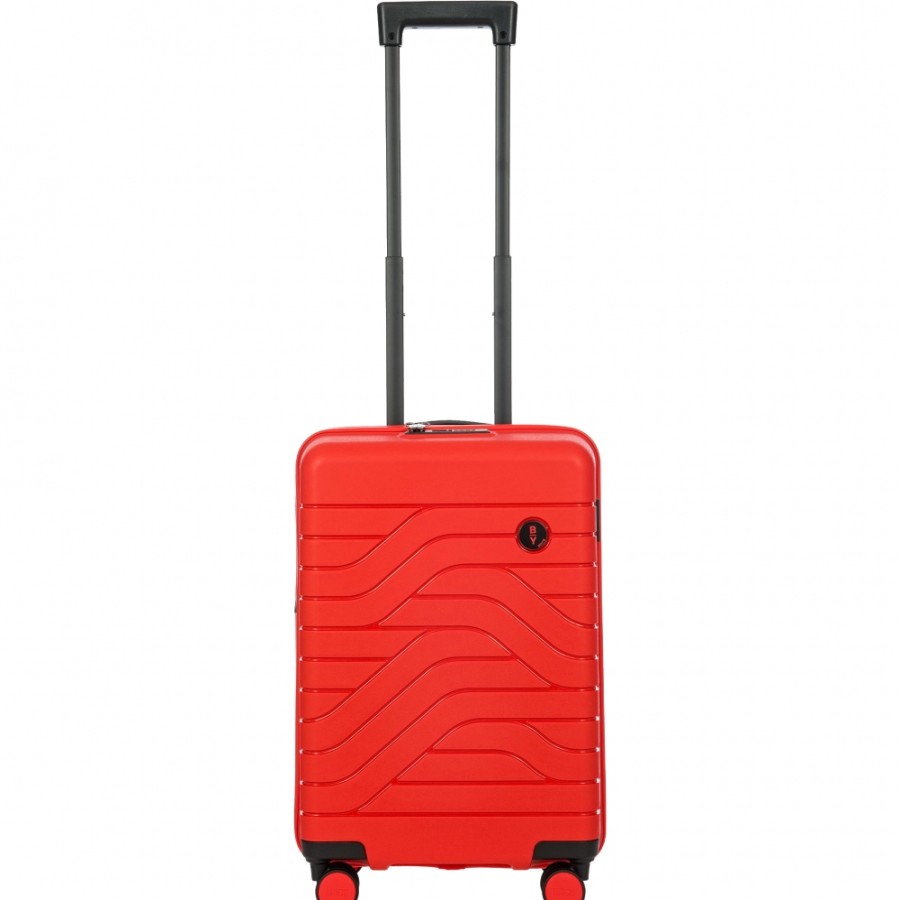 Bagages : Sacs De Voyage Et Valises BRIC'S PAR | Valise Extensible Cabine Rigide Rouge Bric'S By Ulisse, S H. 55Cm / 21,7 B1Y08430.019