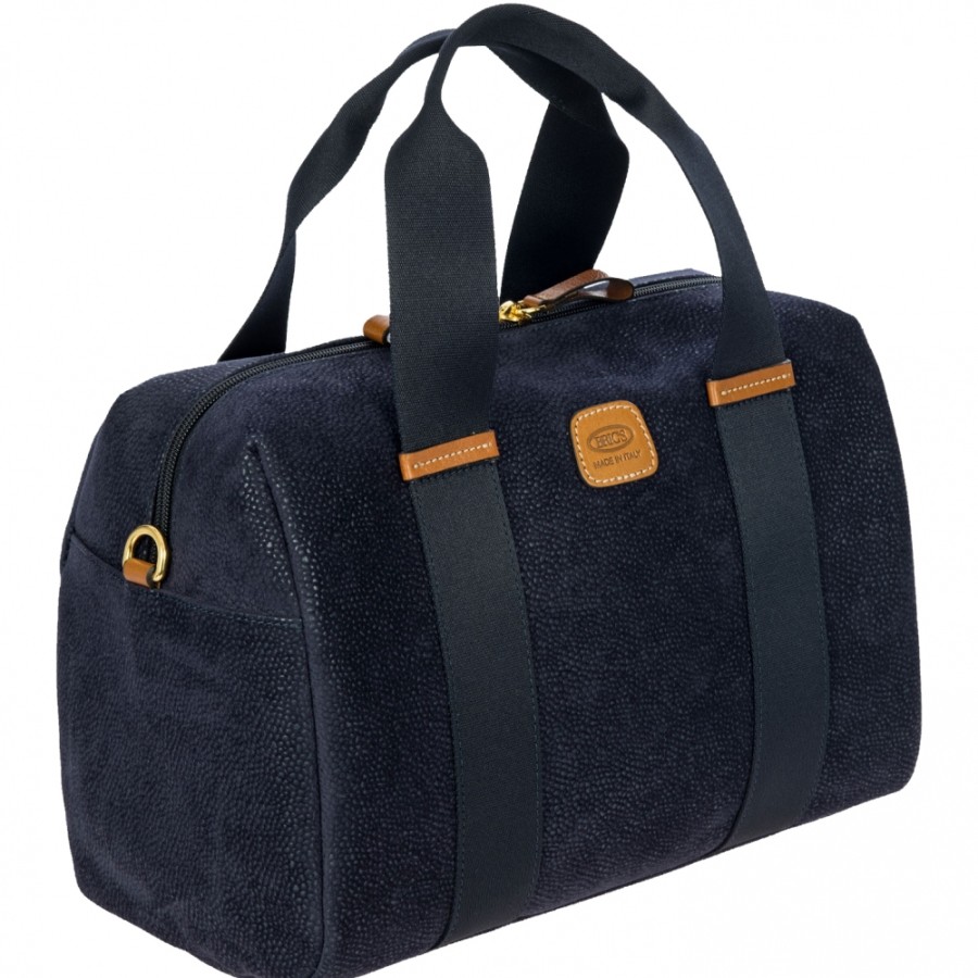 Sacs Pour Dames LES BRIC | Sac Cartable Pour Femme Bric'S Life, En Tissu Bleu Resistant, Fabrique En Italie Blf05806.396