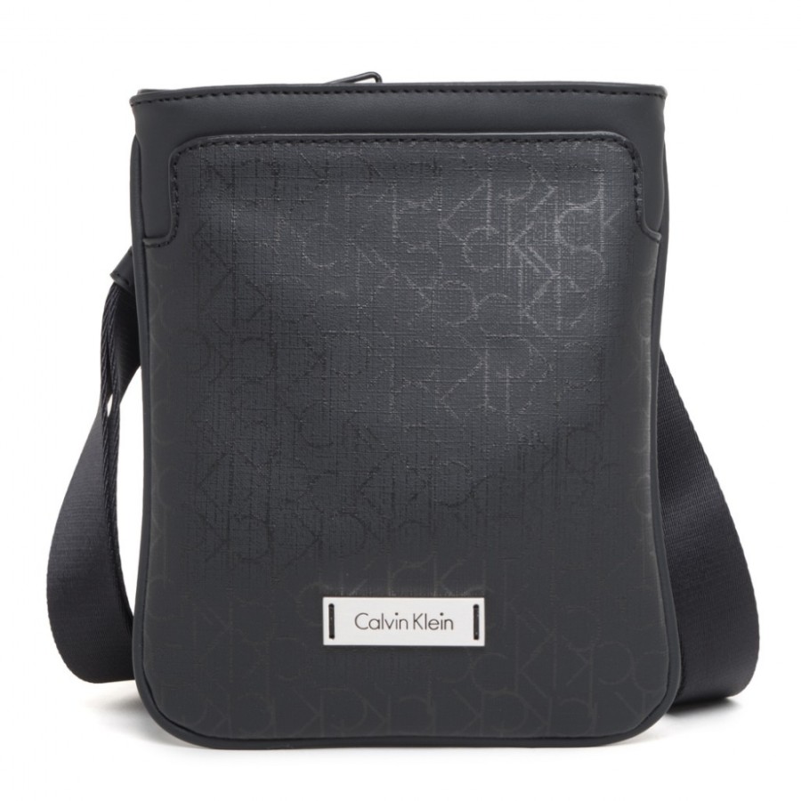 Sacs Pour Hommes Calvin Klein | Ck Calvin Klein Mini Sac A Bandouliere Pour Homme, Couleur Noire, Avec Motif Logos K50K502131-001