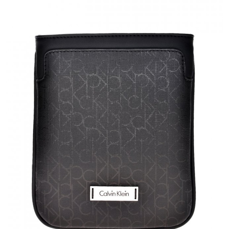 Sacs Pour Hommes Calvin Klein | Ck Calvin Klein Mini Sac A Bandouliere Pour Homme, Couleur Noire, Avec Motif Logos K50K502131-001