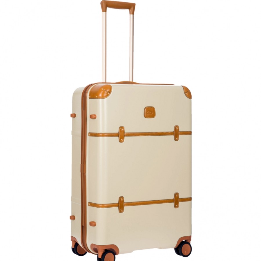 Bagages : Sacs De Voyage Et Valises LES BRIC | Bric'S Bellagio Valise Rigide A Roulettes, Serrure A Combinaison Tsa, Couleur Creme M Bbg28303.014