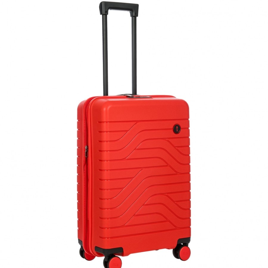 Bagages : Sacs De Voyage Et Valises BRIC'S PAR | Bric'S By Ulisse Valise Rigide Extensible Rouge, Hauteur 65 Cm / 25 Pouces, M B1Y08427.019