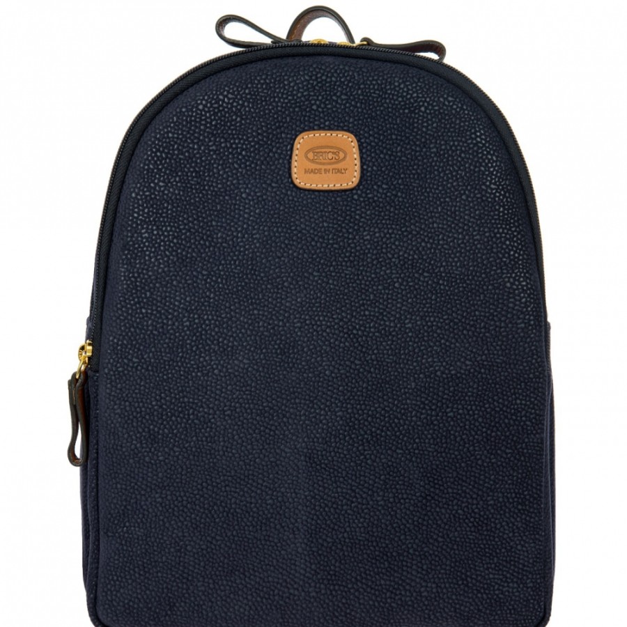 Sacs Pour Dames LES BRIC | Bric'S Life Sac A Dos Decontracte Pour Femme, En Tissu Resistant De Couleur Bleue Blf05808.396