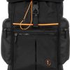 Sacs Pour Hommes BRIC'S PAR | Bric'S By Men'S Sac A Dos De Style Sport En Nylon Noir Avec Eclairage Led - Moyen B3Y04494.001