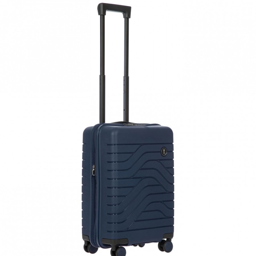 Bagages : Sacs De Voyage Et Valises BRIC'S PAR | Bric'S By Ulisse Valise Extensible Rigide A Roulettes, Couleur Bleu Ocean, S B1Y08430.050