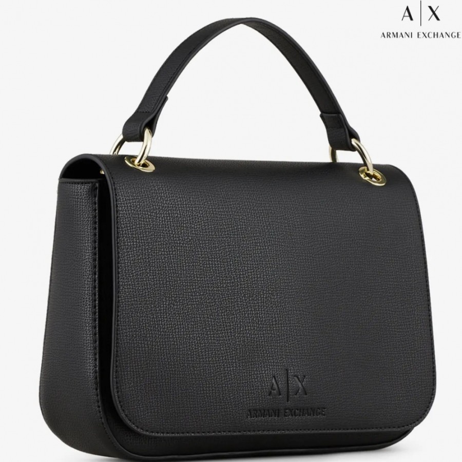 Sacs Pour Dames échange Armani | Armani Exchange Sac A Main A Rabat Noir Tendance 9427361A70200020