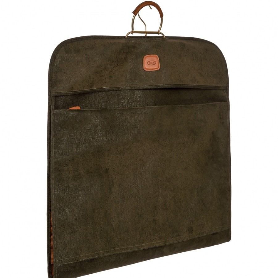 Bagages : Sacs De Voyage Et Valises LES BRIC | Bric'S Life Sac A Vetements De Voyage/Housse De Costume, Couleur Marron Olive Blf00332.378