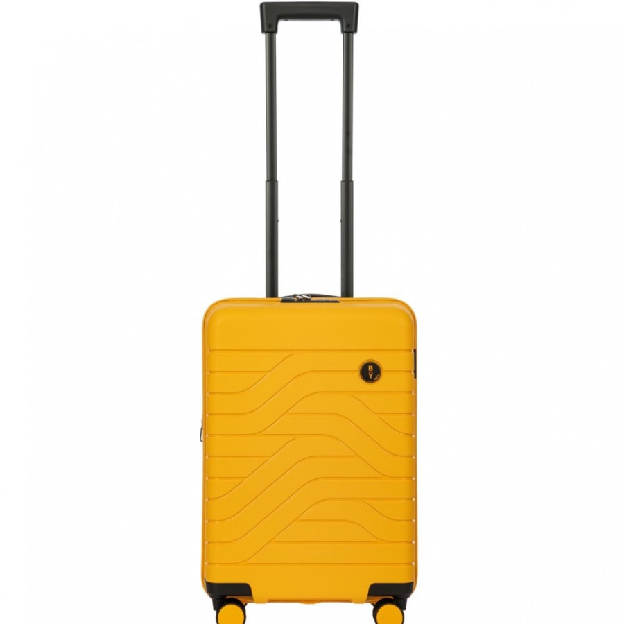 Bagages : Sacs De Voyage Et Valises BRIC'S PAR | Valise Extensible Cabine Rigide Jaune Bric'S By Ulisse, S H. 55Cm / 21,7 B1Y08430.171