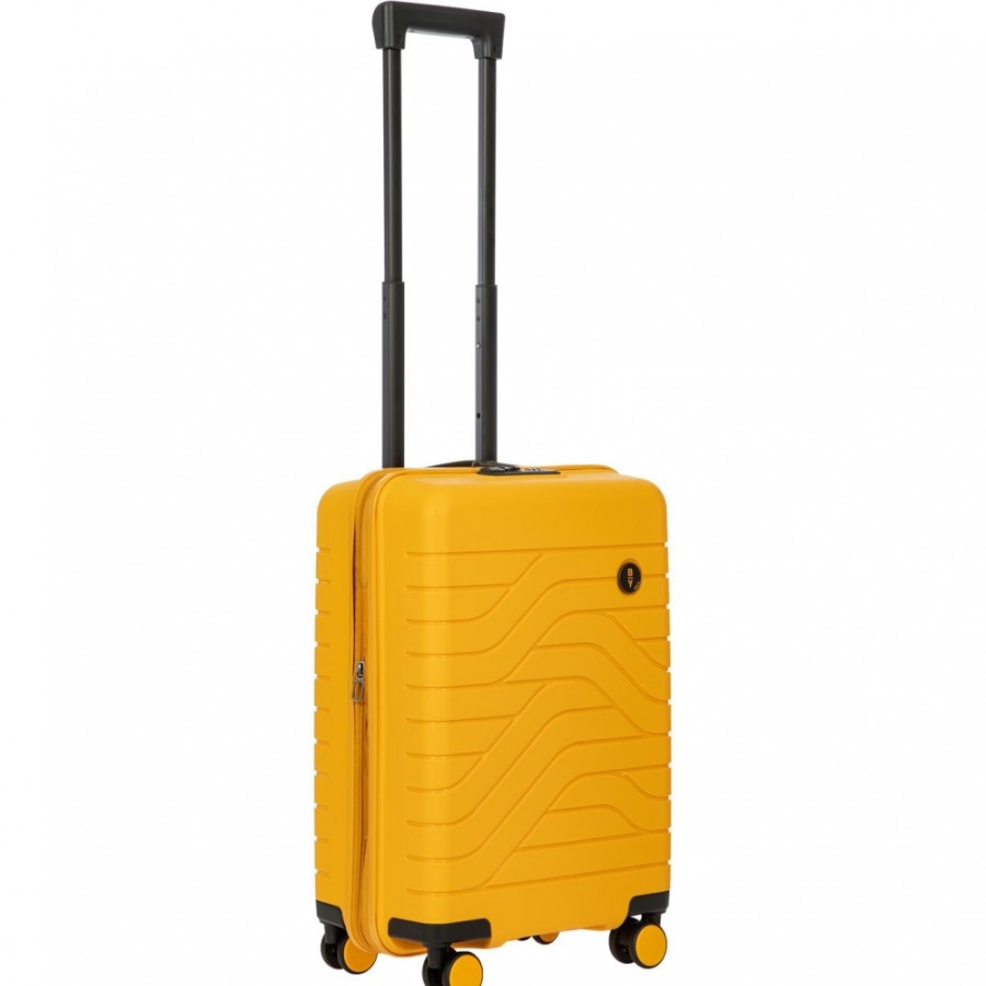 Bagages : Sacs De Voyage Et Valises BRIC'S PAR | Valise Extensible Cabine Rigide Jaune Bric'S By Ulisse, S H. 55Cm / 21,7 B1Y08430.171