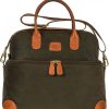 Bagages : Sacs De Voyage Et Valises LES BRIC | Bric'S Life Sac Fourre-Tout Avec Trousse De Beaute Superieure En Materiau Resistant De Couleur Olive Blf02530.378